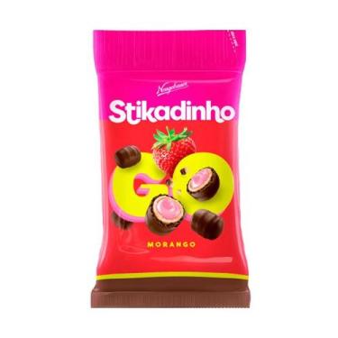 Imagem de Chocolate Stikadinho Go Sabor Morango 40g - Neugebauer