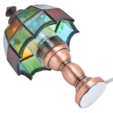 Imagem de Zerodis Casa de Bonecas Conduziu a Lâmpada de Mesa Produtos para Maternidade do bebê Brinquedos Infantis Bonecas e Brinquedos de Pelúcia e Iluminação Recheada para 1:12 Casa de Presente de Feriado