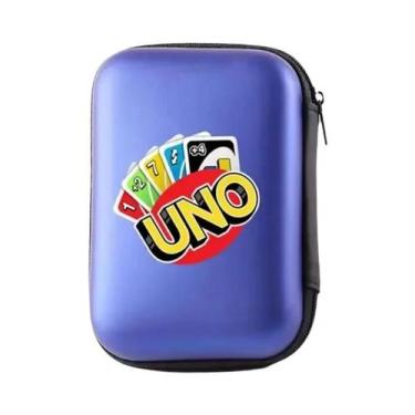 Imagem de Estojo De Armazenamento Para Jogo De Cartas UNO Para Crianças Com Zípe