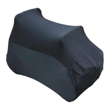 Imagem de simhoa Capa protetora para carrinho de brinquedo infantil, proteção solar, capa contra poeira para uso externo em quintal e pátio, Preto 100x60x32cm