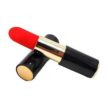 Imagem de Mini Massageador Portátil em Formato de Batom, Compacto e Silencioso, Aparelho para Relaxamento e Alívio de Dores, Massageador Pessoal com Design Discreto