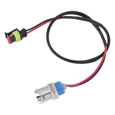 Imagem de Hyuduo Interruptor de Ignição Universal Com Chave para Empilhadeira e Trator, Trava de Ignição de Aço Inoxidável Com Cabo de 50 Cm, à Prova d'água à Prova de Poeira de Choque para Veículos