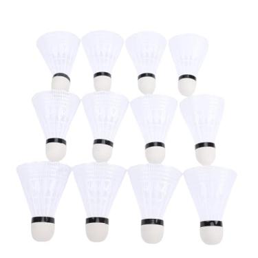 Imagem de Asixxsix 12 PCS Petecas de Badminton de Nylon, Bolas de Transporte de Estabilidade de Vôo Com Elasticidade Premium Com Grande Resistência, para Atividades Esportivas de Ginástica de (WHITE)