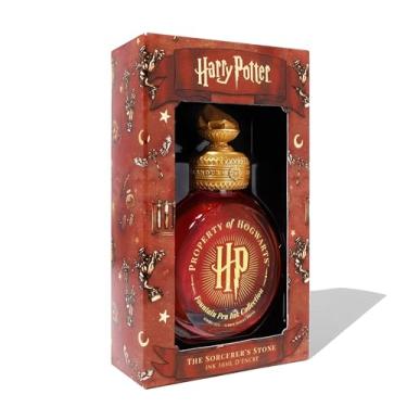 Imagem de Ferris Wheel Press, Warner Bros., licenciado oficialmente, Harry Potter, Property of Hogwarts, edição limitada, pedra filosofal, laranja-vermelho com brilho de ouro rosa, 38 ml