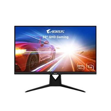 Imagem de AORUS FI32Q 32" 165Hz 1440p HBR3, compatível com NVIDIA G-SYNC, ANC integrado exclusivo, -KVM, tela de 2560x1440, tempo de resposta de 1ms, HDR, 94% DCI-P3, 1x DisplayPort 1.4, 2x HDMI 2.0, 2x USB 3.0, 1 x USB C