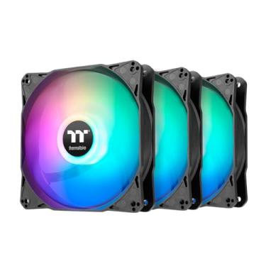 Imagem de FAN TT LE120 ARGB SYNC BLACK PREMIUM EDITION 3-FAN PACK CL-F204-PL12SW-A