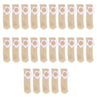 Imagem de LiebeWH Capa de Perna de Móveis de 25 Peças Com Protetor de Chão, Meias de Perna de Cadeira para Redução de Ruído, Meia de pé de Cadeira Bonita para Móveis, Adequada para a Maioria das de, ótimo