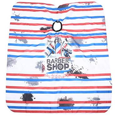 Imagem de CUOFYUNL Avental de cabeleireiro à prova d'água antiestático para corte de cabelo, vestido de barbeiro, capa de pano