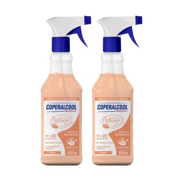 Imagem de Kit 2 Coperalcool Limpador Jasmim 500ml. Segredos da Natureza Multissu
