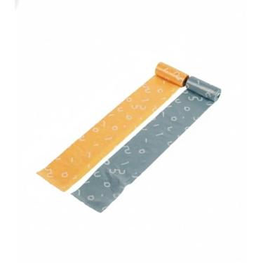 Imagem de Kit Saquinhos Higiênicos Biodegradáveis, Plástico, 60 Unidades, 4 Rolos, 6x2.5x2.5cm