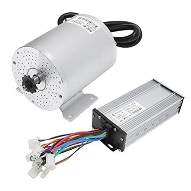Imagem de KIMISS Kit de Controlador de Motor Sem Escova de Motor Elétrico 48V 2000W Com Acelerador de Torção Reversa e Interruptor de Engrenagem para Scooter, Bicicleta Elétrica e Aplicações DIY