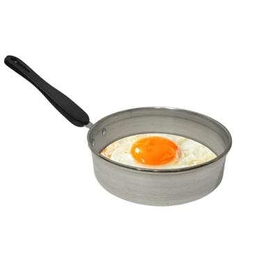 Imagem de Kit 3 Utensílios Lanche na Chapa Modelador Abafador Aro Ovo Para Hamburgueria Restaurante Lanchonete