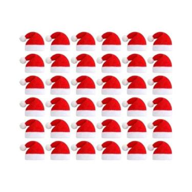Imagem de Frienda Santa Hat Chapéu do Natal, gato de pelúcia macio trajes, Pet f