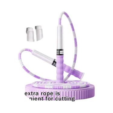 Imagem de Corda De Pular Segmentada De Bambu Para Treinamento De Fitness Em Casa