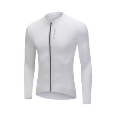 Imagem de Camisa De Ciclismo Slim Fit De Manga Longa Para Homens E Mulheres Resp