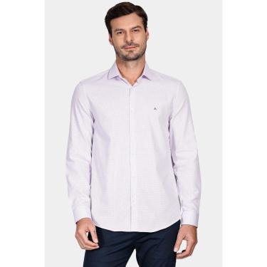 Imagem de Camisa Aramis Regular Maquinetada Fio 40 Lilás-Masculino