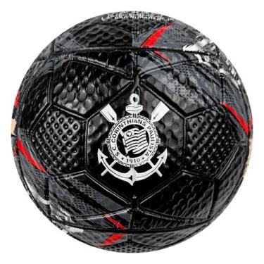 Imagem de Mini Bola de Futebol do Corinthians Infantil Campo Treino - Dualt, Pre