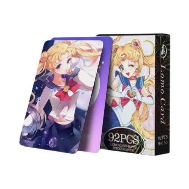 Imagem de Conjunto De Cartões De Foto Dupla Face Sailor Moon 60+32 Peças, Cartõe