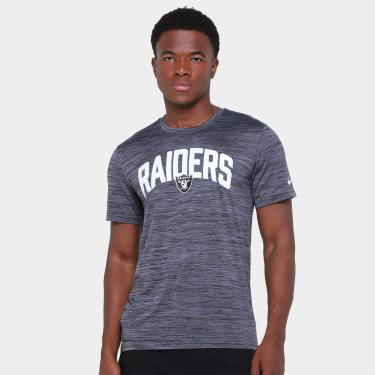 Imagem de Camiseta NFL Las Vegas Raiders Nike Drop 2 Dri-Fit Team Velocity Masculina-Masculino
