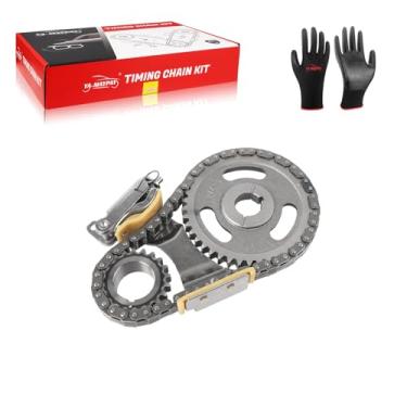 Imagem de YA-MAYPAY Kit de corrente de distribuição com tensor e roda dentada compatível com Ford E-150 E-250 Econoline F-150 Freestar Mustang Taurus para Lincoln Continental Mercury Cougar Monterey Sable OEM