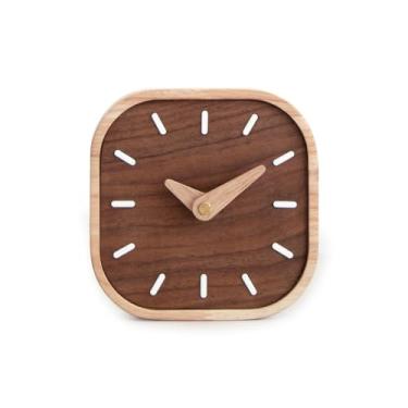 Imagem de Relógio de mesa criativo pequeno relógio de mesa estilo nórdico simplicidade quarto cabeceira escritório ornamentos silencioso relógio de mesa relógio de mesa relógio de mesa