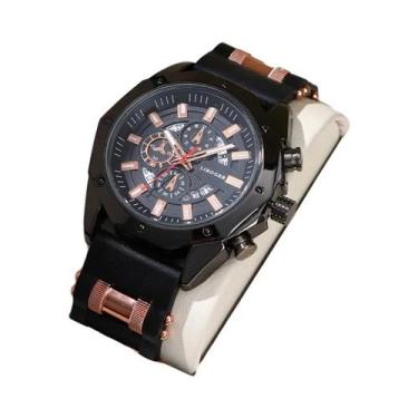 Imagem de Relógio De Pulso Masculino De Quartzo Esportivo De Silicone Moderno Co