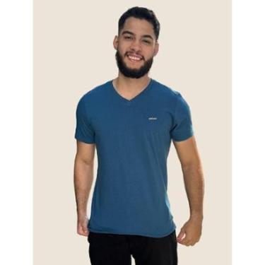 Imagem de Camiseta Masculina Lisa Logo Bordado Colcci Cor:;Tamanho:GG-Masculino