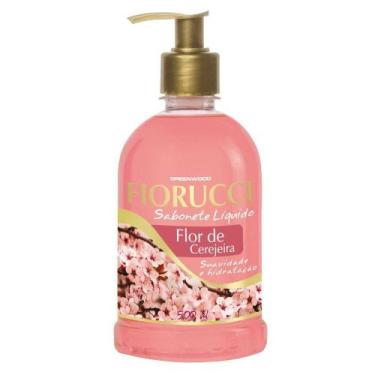 Imagem de Sabonete Fiorucci Flor De Cerejeira, Liquido, 500Ml