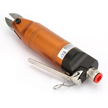 Imagem de aqxreight Tesoura Pneumática HS10 Ferramenta de Corte de Metal Resistente para Reparo Industrial e Automotivo Tesoura de Fio de 1,0-1,6 Mm Com Revestimento de Liga Substituível para Desempenho