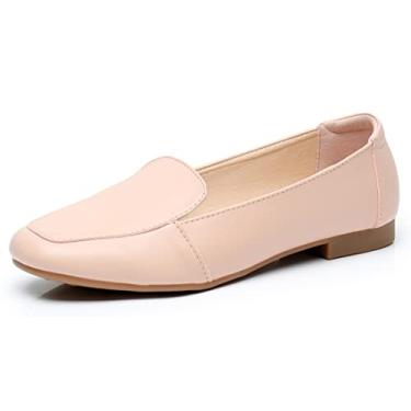 Imagem de VenusCelia Tênis feminino charmoso sem salto, Nude., 8 Wide