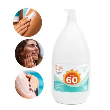 Imagem de Protetor Solar Uva Uvb Fator 60 Luvex 2kg Luvex