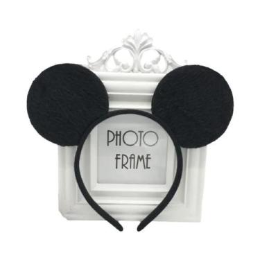 Imagem de Tiara De Orelhas Da Minnie Mouse Para Meninas, Acessório De Cabelo Pre