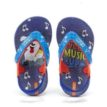 Imagem de Chinelo Infantil Klin Acqua Print 442131 Com Elástico-Masculino