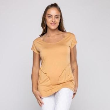 Imagem de Blusa Feminina Manga Curta Tapa Bumbum com Bolso-Feminino