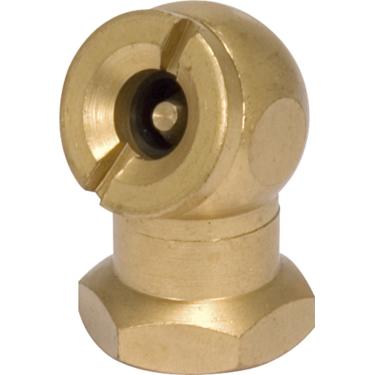 Imagem de Bico para encher pneu simples 1/4" npt latão - Vonder