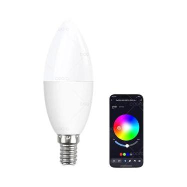 Imagem de Lâmpada LED Inteligente ZigBee Tuya Wifi Bluetooth Dimerizável RGB CW 