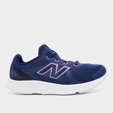 Imagem de Tênis New Balance 430 V4 Feminino, Marinho, Roxo, 37