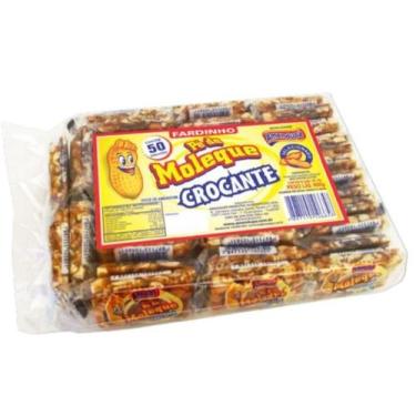 Imagem de Pé de Moleque Crocante Amendupã Fardo 16g C/50 Unid