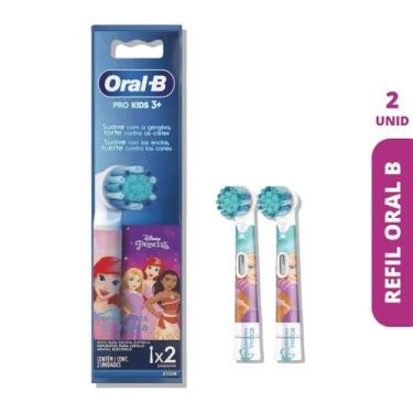 Imagem de Refil p/ Escova Elétrica Infantil  Oral-B Princesas  c/ 2unidades