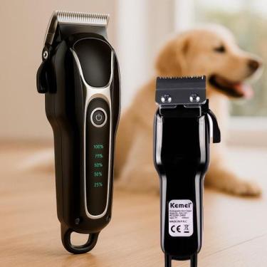 Imagem de Kemei Pet Corte De Precisão Com Led Digital, Bivolt