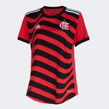 Imagem de Camisa Flamengo III 22/23 s/nº Torcedor Adidas Feminina-Feminino