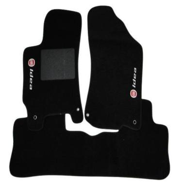 Imagem de Tapete Automotivo Carpete Linha Luxo Fiat Idea