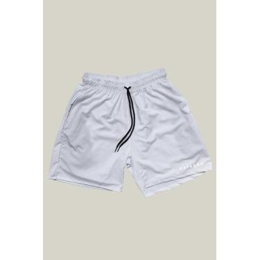 Imagem de Shorts Masculino Elastano Premium WSS Natação, P, Branco