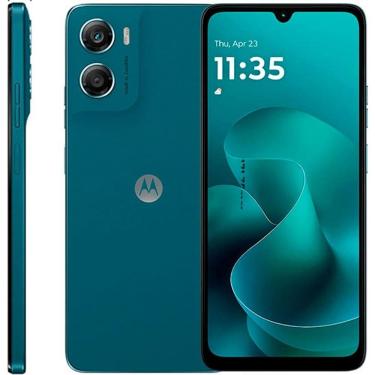 Imagem de Smartphone Moto G06 6,9” Motorola, 128 GB, Android 15, Azul Marinho