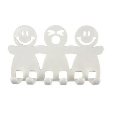 Imagem de Suporte Adesivo Porta Escovas de Dentes Parede Multiuso - Ami