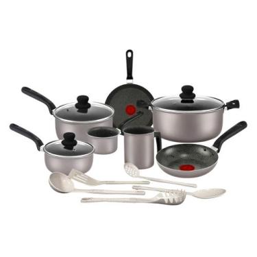 Imagem de Jogo De Panelas 12 Peças Rochedo Talent Imusa Com Jogo De Utensílios V