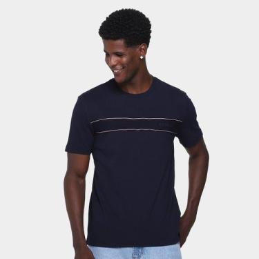 Imagem de Camiseta Tommy Hilfiger Masculina, Marinho, GG