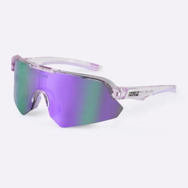 Imagem de Óculos HUPI Core Cristal Roxo Lente Roxo Espelhado, UNICO, Roxo
