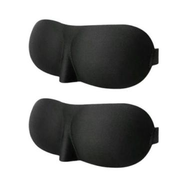 Imagem de Máscara De Dormir Ultra Macia E Respirável Com Contorno 3D, Bloqueador