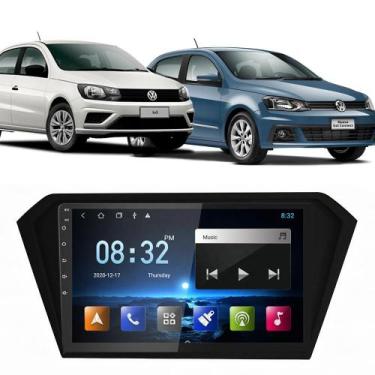 Imagem de Kit Central Multimídia Android Gol Saveiro Voyage G7 G8 2017 2018 2019